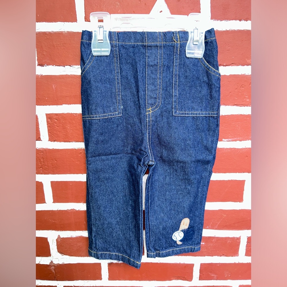 NWT jeans with embroidered | size 24m